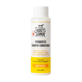 Skout's Honor probiotic dog shampoo bottle for gentle cleansing and balanced skin microbiome.