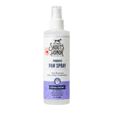 Skout's Honor Probiotic Paw Spray bottle close-up for gentle paw care.