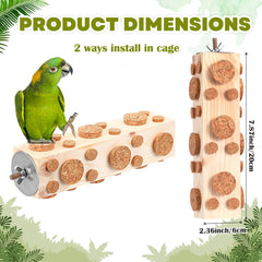 Skyygemm foraging cork stopper toy close-up highlighting oak corks for engaging chewing