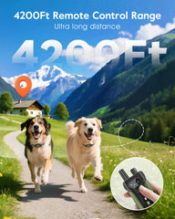 SLOPEHILL remote transmitter designed for long-range training up to 4200 feet.