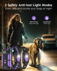 SLOPEHILL flash light mode enhances nighttime visibility for safe walks