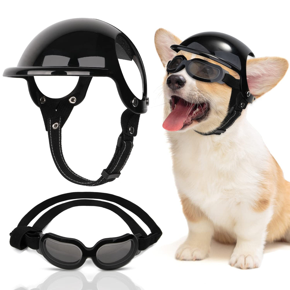 SlowTon dog helmet delivers UV protection on sunny walks