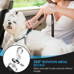 SlowTon 360-degree rotation buckle enables easy harness connection.