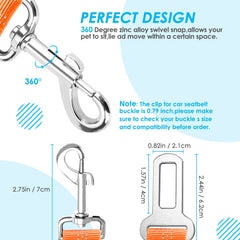 SlowTon seatbelt reflective stitching improves visibility during night car trips.