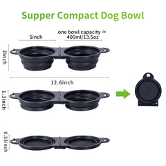 SLSON 180-degree flip-over design keeps bowls compact and easy to store.