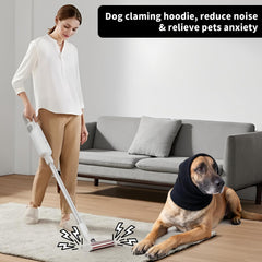 SLSON 3-pack calming hoodie large size on a large breed dog for stress comfort
