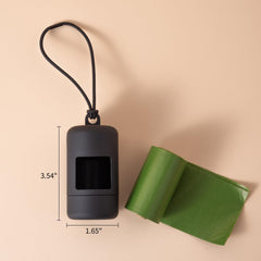 SLSON 3Pack green poop bag dispenser perfect for quick park strolls