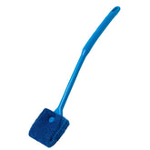 SLSON aquarium algae scraper front view with double-sided sponge for quick cleaning