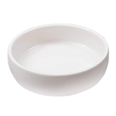 SLSON ceramic pet bowl top view shows stable, heavy design for fuss-free feeding.