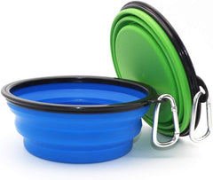 SLSON blue-green bowls expanded capacity of water per bowl