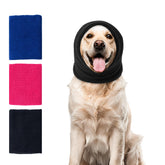 SLSON dog calming hoodie main view shows cozy fit for anxious pets during loud events