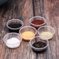 SLSON Gecko Cups on a gecko ledge setup for easy feeding.