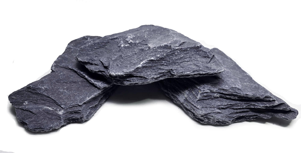 Small World Slate & Stone grey cliffs stone adds natural height for aquariums