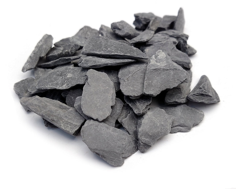 Small World Slate & Stone mixed-size slate stones for realistic terrarium and diorama scenery