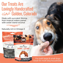 Smart Cookie Shrimp Coconut Training Treat for quick rewards