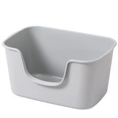 Smart Paws jumbo high-sided walls minimize litter scatter.