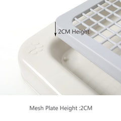 Smart Paws pads holder grey closeup shows easy pad placement