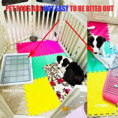 Smart Paws pads holder demonstrates tidy pad management for quick changes