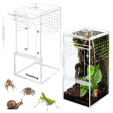 Smartang Jumping Spider Enclosure front view shows seamless secure housing.
