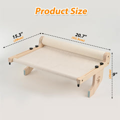 SMARTBEAN cat window perch installs without tools for easy setup.