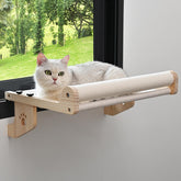 SMARTBEAN cat window perch provides a panoramic view for curious cats.