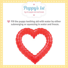 SmartPetLove Snuggle Puppy ridged-massage-teether with textured gum relief