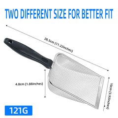 SmartTail long-handle scoop emphasizes reach reducing bending during cleaning