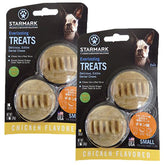 SMETSCUS Everlasting Treat Chicken USA small pack, open pack for a tasty chew with dental benefits.