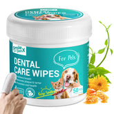 SmileDenX teeth cleaning wipes packaging shows unscented formula for easy home care.