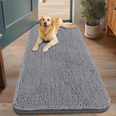 Smiry dog door mat absorb moisture closeup keeps entry dry and tidy