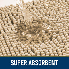 Smiry dog door mat low-profile design near door reduces tripping risk.