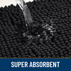 Smiry dog door mat low-profile design fits under doors.