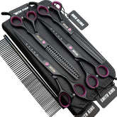 Smith King 7in straight scissors close-up shows durable sharp edge for precise trims.