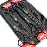 Smithking straight dog grooming scissors for precise cuts and clean lines.
