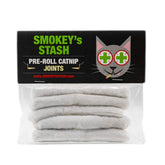 Smokey's Stash catnip-filled pre-roll joints pack front — natural enrichment for curious cats