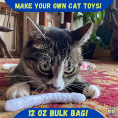 Smokey's Stash catnip for kitty toys boosts chewing and tossing playtime.