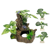Smoothedo-Pets Betta leaf pad hammock front view offers a cozy hiding spot for Bettas
