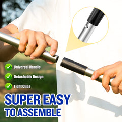Snagle Paw aluminum tray and rake tackle grass mess efficiently