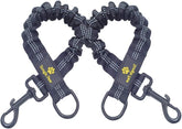 Snagle Paw bungee leash extension extended to 16-24in with shock-absorbing reach for smoother walks