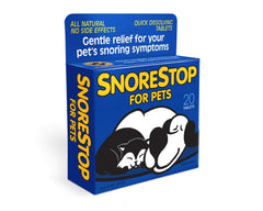 SnoreStop for Pets helps dogs rest quietly with natural, non-sedative support.