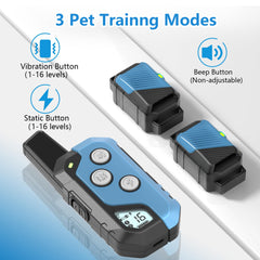 Snsng dog training collar receiver waterproof IP67 for all-weather training.