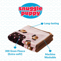 Snuggle Puppy Blanket couch-cover protecting furniture with fur-trapping capabilities.