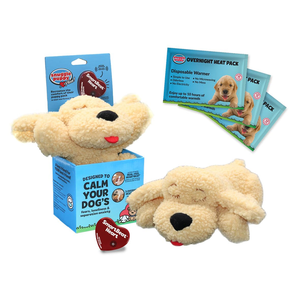 Snuggle Puppy durable dog toy showcases long-lasting comfort during cuddle sessions and play.
