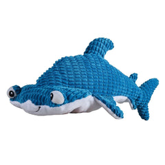 Snuggle Puppy Tender-Tuffs hammerhead front view shows durable plush for big dogs
