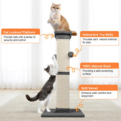 SOCATER base measures 15.7 by 15.7 inches for a stable footprint.