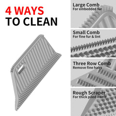 SOCCSO Durable stainless steel poles ensure long-lasting cleaning