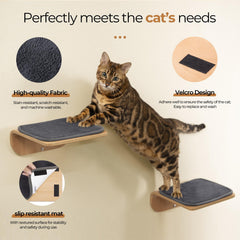 SOJILET cat-wall-diy-modular-setup enables customizable play space.