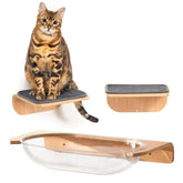 SOJILET cat wall shelves steps perch for vertical play and resting.