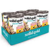 Solid Gold canned dog food real lamb chunks for balanced meals