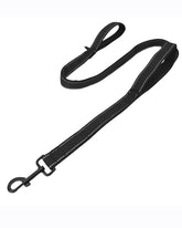 Solmoony 4ft black strong dog leash shows durable construction for daily walks.